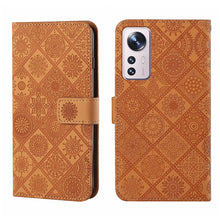 Load image into Gallery viewer, Ethnic Style Embossed Pattern Leather Phone Case, For Xiaomi Poco X4 Pro 5G, For Xiaomi 12 Lite
