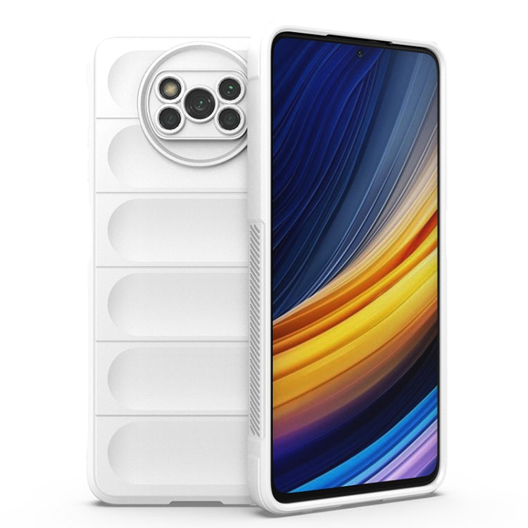Magic Shield TPU + Flannel Phone Case, For Xiaomi Poco X3 NFC
