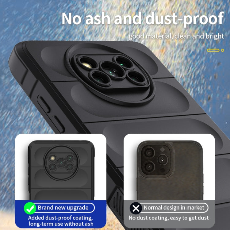 Magic Shield TPU + Flannel Phone Case, For Xiaomi Poco X3 NFC