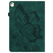 Load image into Gallery viewer, Big Butterfly Embossed Smart Leather Tablet Case, For iPad 10.2 2020 / Air 2019, For iPad Air 2 / 9.7 2018&amp;2017, For iPad mini 2024 / mini 6, For iPad mini 2019 / 4 / 3 / 2 / 1, For iPad Pro 11 2022 / 2021&amp;2020 / Air 2020 / 11 2024