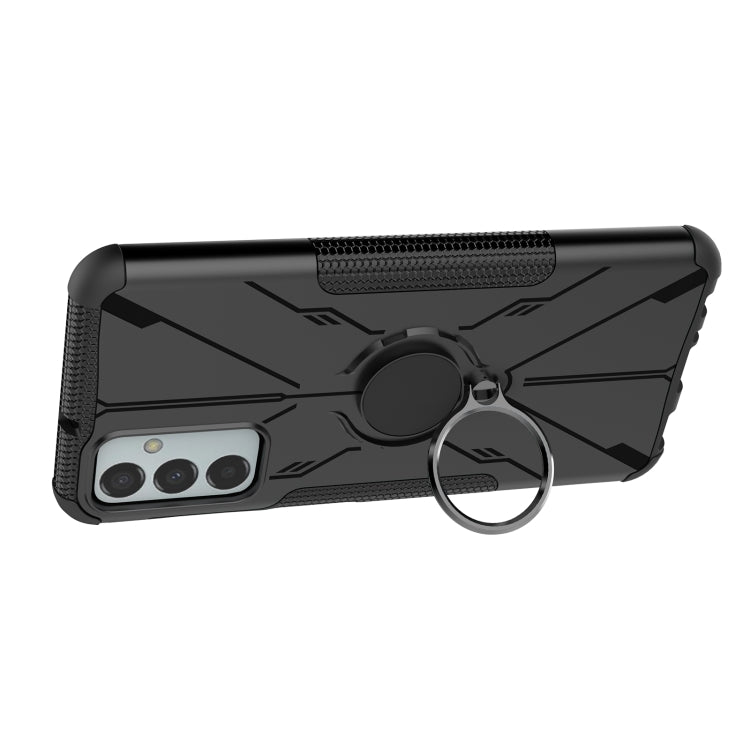 Armor Bear Shockproof PC + TPU Phone Case with Ring, For Samsung Galaxy F23 / M23 5G, For Xiaomi Redmi Note 11E 5G