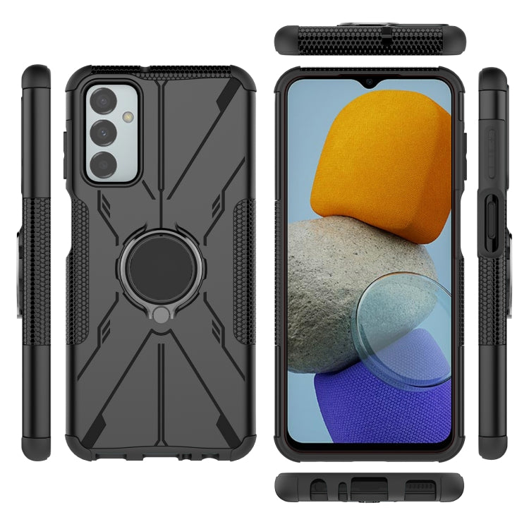 Armor Bear Shockproof PC + TPU Phone Case with Ring, For Samsung Galaxy F23 / M23 5G, For Xiaomi Redmi Note 11E 5G