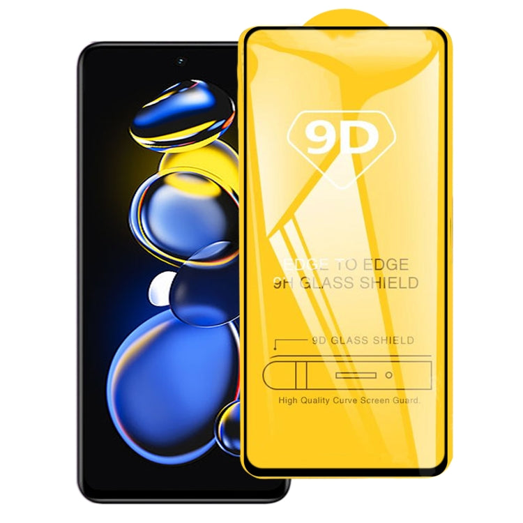 9D Full Glue Screen Tempered Glass Film For Xiaomi Redmi Note 11T Pro/11T Pro+/11T Pro+ Astro Boy Limited Edition