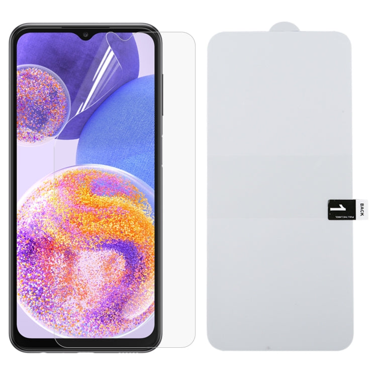 Full Screen Protector Explosion-proof Hydrogel Film, For Samsung Galaxy A13 / A23 5G (1 PC), For Samsung Galaxy A23 (1 PC), For Samsung Galaxy A73 (1 PC), For Xiaomi Redmi Note 11T Pro/11T Pro+ (1 PC)