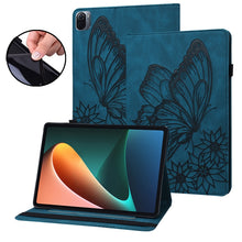 Load image into Gallery viewer, Big Butterfly Embossed Leather Tablet Case, For Xiaomi Pad 5, For Xiaomi Pad 5 Pro