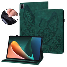 Load image into Gallery viewer, Big Butterfly Embossed Leather Tablet Case, For Xiaomi Pad 5, For Xiaomi Pad 5 Pro