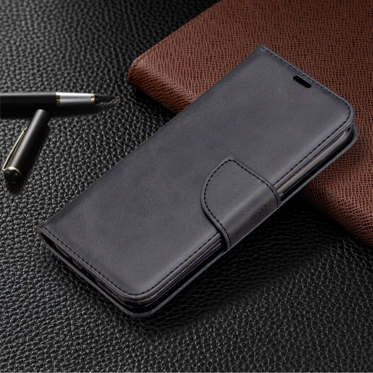 Retro Lambskin Texture Pure Color Horizontal Flip PU Leather Case with Holder & Card Slots & Wallet & Lanyard, For Galaxy A01, For Galaxy A21