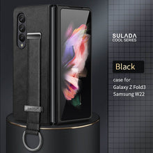 Load image into Gallery viewer, SULADA Cool Series PC + Leather Texture Skin Feel Shockproof Phone Case, For Samsung Galaxy Z Fold3 5G, For iPhone 12, For iPhone 13, For Samsung Galaxy S22 5G, For Samsung Galaxy Z Fold2, For Samsung Galaxy Z Flip3, For iPhone 12 Pro                  ...