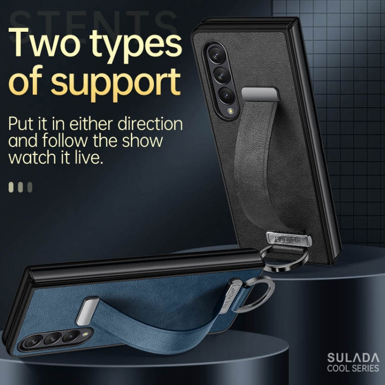 SULADA Cool Series PC + Leather Texture Skin Feel Shockproof Phone Case, For Samsung Galaxy Z Fold3 5G, For iPhone 12, For iPhone 13, For Samsung Galaxy S22 5G, For Samsung Galaxy Z Fold2, For Samsung Galaxy Z Flip3, For iPhone 12 Pro                  ...