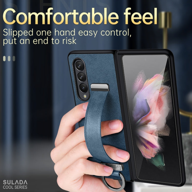 SULADA Cool Series PC + Leather Texture Skin Feel Shockproof Phone Case, For Samsung Galaxy Z Fold3 5G, For iPhone 12, For iPhone 13, For Samsung Galaxy S22 5G, For Samsung Galaxy Z Fold2, For Samsung Galaxy Z Flip3, For iPhone 12 Pro                  ...