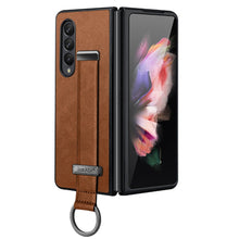 Load image into Gallery viewer, SULADA Cool Series PC + Leather Texture Skin Feel Shockproof Phone Case, For Samsung Galaxy Z Fold3 5G, For iPhone 12, For iPhone 13, For Samsung Galaxy S22 5G, For Samsung Galaxy Z Fold2, For Samsung Galaxy Z Flip3, For iPhone 12 Pro                  ...