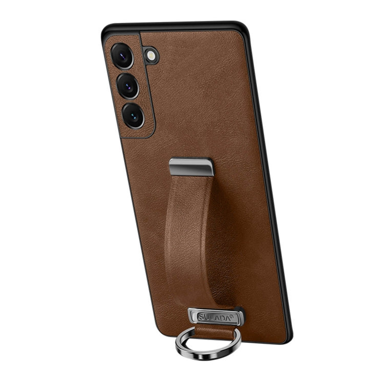 SULADA Cool Series PC + Leather Texture Skin Feel Shockproof Phone Case, For Samsung Galaxy Z Fold3 5G, For iPhone 12, For iPhone 13, For Samsung Galaxy S22 5G, For Samsung Galaxy Z Fold2, For Samsung Galaxy Z Flip3, For iPhone 12 Pro                  ...