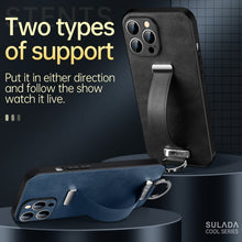Load image into Gallery viewer, SULADA Cool Series PC + Leather Texture Skin Feel Shockproof Phone Case, For iPhone 13 Pro, For iPhone 13 Pro Max, For Samsung Galaxy S22+ 5G, For Samsung Galaxy S22 Ultra 5G