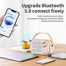 Load image into Gallery viewer, DW13 Portable HIFI Mini Retro Wireless Bluetooth Speaker