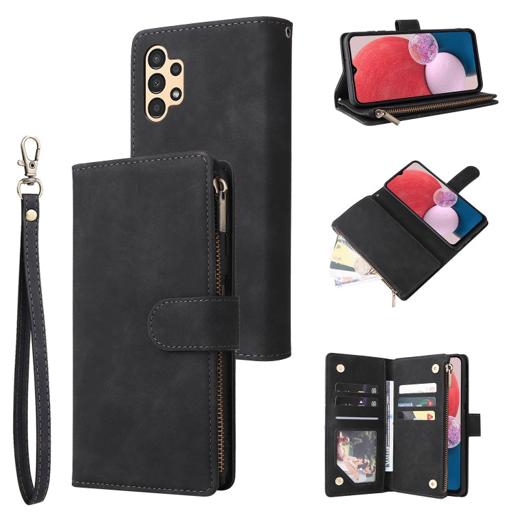 Multifunctional Frosted Zipper Wallet Leather Phone Case, For Samsung Galaxy A13 4G, For Samsung Galaxy A23, For OnePlus 9 Pro, For OnePlus 9, For Google Pixel 6 Pro, For Google Pixel 6a, For Google Pixel 7 5G, For Google Pixel 7 Pro 5G                ...