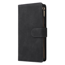 Multifunctional Frosted Zipper Wallet Leather Phone Case, For Samsung Galaxy A13 4G, For Samsung Galaxy A23, For OnePlus 9 Pro, For OnePlus 9, For Google Pixel 6 Pro, For Google Pixel 6a, For Google Pixel 7 5G, For Google Pixel 7 Pro 5G                ...
