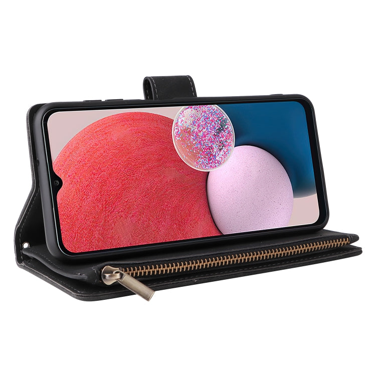 Multifunctional Frosted Zipper Wallet Leather Phone Case, For Samsung Galaxy A13 4G, For Samsung Galaxy A23, For OnePlus 9 Pro, For OnePlus 9, For Google Pixel 6 Pro, For Google Pixel 6a, For Google Pixel 7 5G, For Google Pixel 7 Pro 5G                ...
