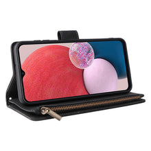Load image into Gallery viewer, Multifunctional Frosted Zipper Wallet Leather Phone Case, For Samsung Galaxy A13 4G, For Samsung Galaxy A23, For OnePlus 9 Pro, For OnePlus 9, For Google Pixel 6 Pro, For Google Pixel 6a, For Google Pixel 7 5G, For Google Pixel 7 Pro 5G                ...