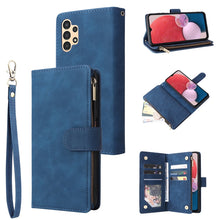 Load image into Gallery viewer, Multifunctional Frosted Zipper Wallet Leather Phone Case, For Samsung Galaxy A13 4G, For Samsung Galaxy A23, For OnePlus 9 Pro, For OnePlus 9, For Google Pixel 6 Pro, For Google Pixel 6a, For Google Pixel 7 5G, For Google Pixel 7 Pro 5G                ...