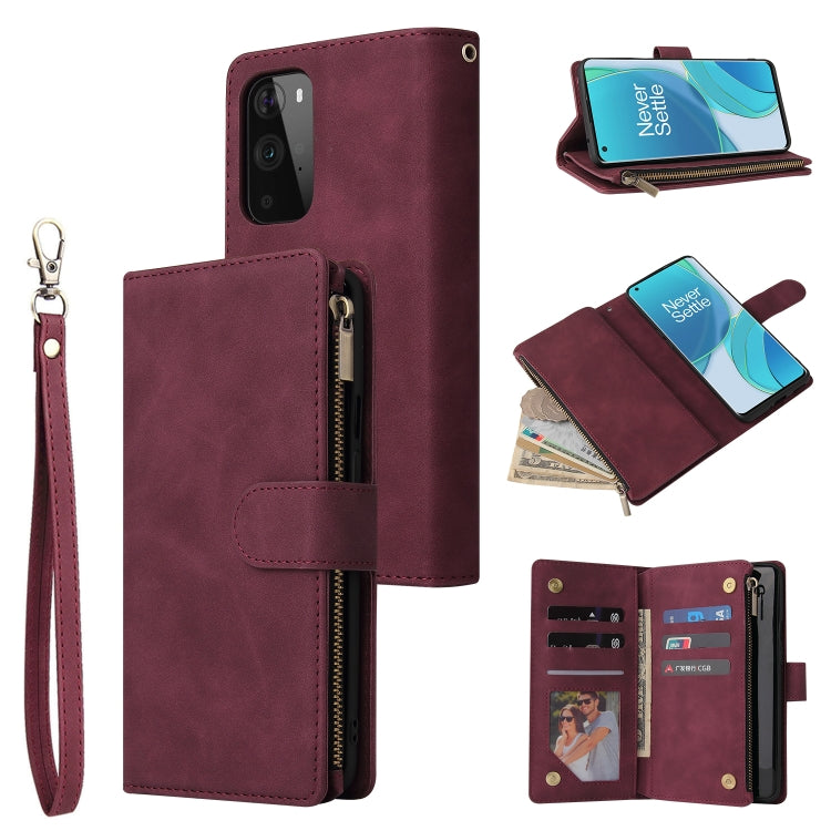Multifunctional Frosted Zipper Wallet Leather Phone Case, For Samsung Galaxy A13 4G, For Samsung Galaxy A23, For OnePlus 9 Pro, For OnePlus 9, For Google Pixel 6 Pro, For Google Pixel 6a, For Google Pixel 7 5G, For Google Pixel 7 Pro 5G                ...