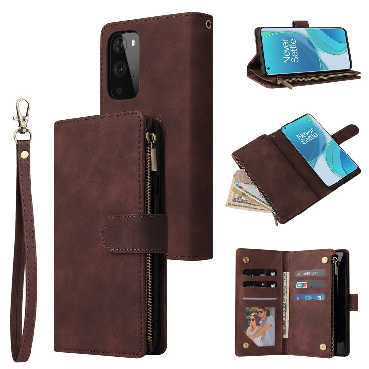 Multifunctional Frosted Zipper Wallet Leather Phone Case, For Samsung Galaxy A13 4G, For Samsung Galaxy A23, For OnePlus 9 Pro, For OnePlus 9, For Google Pixel 6 Pro, For Google Pixel 6a, For Google Pixel 7 5G, For Google Pixel 7 Pro 5G                ...