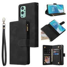 Load image into Gallery viewer, Multifunctional Frosted Zipper Wallet Leather Phone Case, For Samsung Galaxy A13 4G, For Samsung Galaxy A23, For OnePlus 9 Pro, For OnePlus 9, For Google Pixel 6 Pro, For Google Pixel 6a, For Google Pixel 7 5G, For Google Pixel 7 Pro 5G                ...