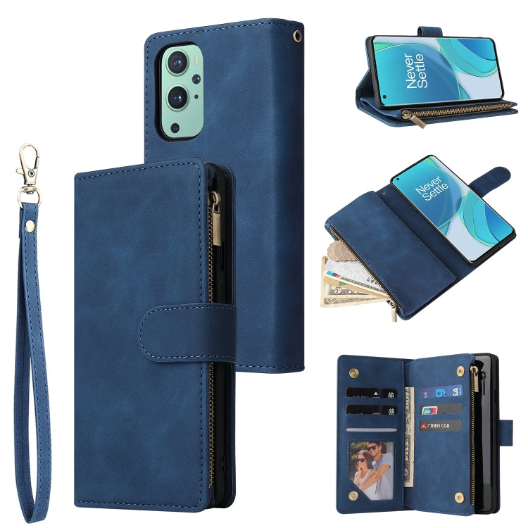 Multifunctional Frosted Zipper Wallet Leather Phone Case, For Samsung Galaxy A13 4G, For Samsung Galaxy A23, For OnePlus 9 Pro, For OnePlus 9, For Google Pixel 6 Pro, For Google Pixel 6a, For Google Pixel 7 5G, For Google Pixel 7 Pro 5G                ...