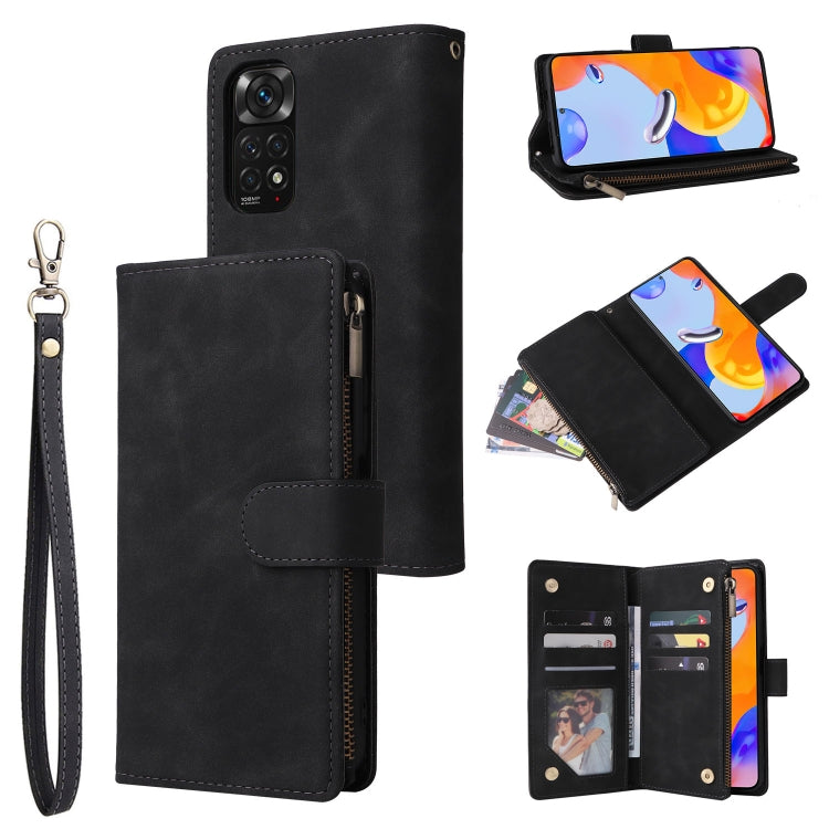 Multifunctional Frosted Zipper Wallet Leather Phone Case, For Samsung Galaxy A13 4G, For Samsung Galaxy A23, For OnePlus 9 Pro, For OnePlus 9, For Google Pixel 6 Pro, For Google Pixel 6a, For Google Pixel 7 5G, For Google Pixel 7 Pro 5G                ...