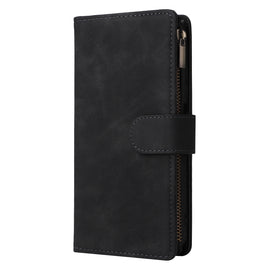 Multifunctional Frosted Zipper Wallet Leather Phone Case, For Xiaomi Redmi Note 11S