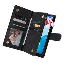 Load image into Gallery viewer, Multifunctional Frosted Zipper Wallet Leather Phone Case, For Xiaomi Redmi Note 11S