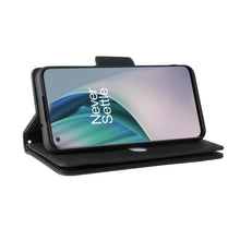 Load image into Gallery viewer, Rivet Buckle 9 Cards Three Fold Leather Phone Case, For OnePlus Nord N10 5G, For Samsung Galaxy Note20, For OnePlus 10 Pro 5G, For Samsung Galaxy A23 4G, For Xiaomi 11T