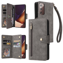 Load image into Gallery viewer, Rivet Buckle 9 Cards Three Fold Leather Phone Case, For OnePlus Nord N10 5G, For Samsung Galaxy Note20, For OnePlus 10 Pro 5G, For Samsung Galaxy A23 4G, For Xiaomi 11T