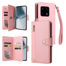 Load image into Gallery viewer, Rivet Buckle 9 Cards Three Fold Leather Phone Case, For OnePlus Nord N10 5G, For Samsung Galaxy Note20, For OnePlus 10 Pro 5G, For Samsung Galaxy A23 4G, For Xiaomi 11T