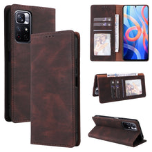 Load image into Gallery viewer, Simple Suction Closure Leather Phone Case, For Samsung Galaxy A03s, For Xiaomi Redmi Note 11 4G International, For Xiaomi Redmi Note 11 Pro, For Samsung Galaxy A23, For Samsung Galaxy A73 5G, For Xiaomi Redmi Note 11 Pro 5G, For Samsung Galaxy A13 4G