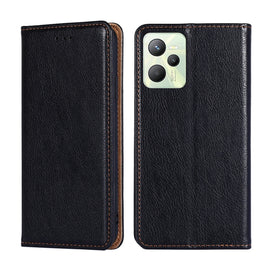 Pure Color Magnetic Leather Phone Case, For OPPO Realme C35, For OPPO Realme GT2 Pro, For OnePlus Nord CE 2 5G, For OPPO Realme Narzo 50i