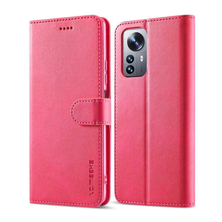 LC.IMEEKE Calf Texture Leather Phone Case, For Xiaomi 12 Lite