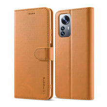 Load image into Gallery viewer, LC.IMEEKE Calf Texture Leather Phone Case, For Xiaomi 12 Lite