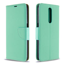 Load image into Gallery viewer, Litchi Texture Pure Color Horizontal Flip PU Leather Case with Holder &amp; Card Slots &amp; Wallet &amp; Lanyard, For Galaxy A01, For Galaxy A21