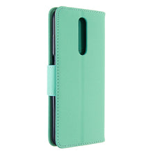 Load image into Gallery viewer, Litchi Texture Pure Color Horizontal Flip PU Leather Case with Holder &amp; Card Slots &amp; Wallet &amp; Lanyard, For Galaxy A01, For Galaxy A21