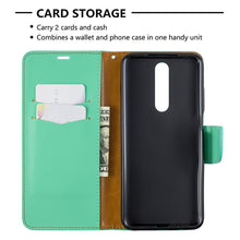 Load image into Gallery viewer, Litchi Texture Pure Color Horizontal Flip PU Leather Case with Holder &amp; Card Slots &amp; Wallet &amp; Lanyard, For Galaxy A01, For Galaxy A21