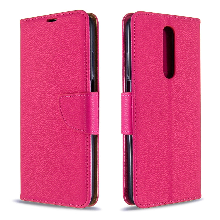 Litchi Texture Pure Color Horizontal Flip PU Leather Case with Holder & Card Slots & Wallet & Lanyard, For Galaxy A01, For Galaxy A21