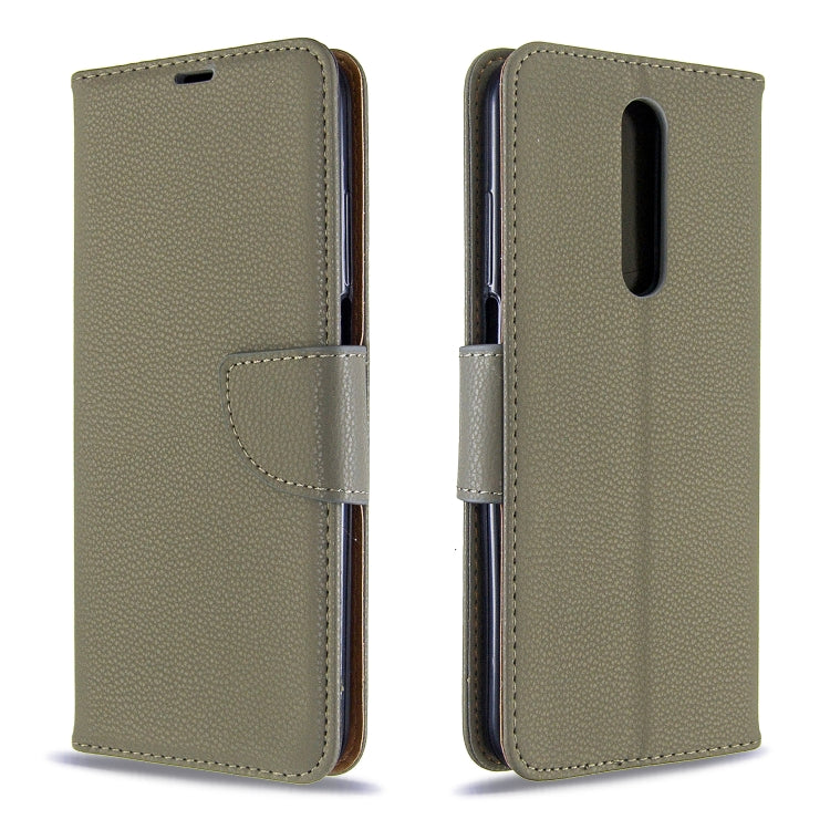 Litchi Texture Pure Color Horizontal Flip PU Leather Case with Holder & Card Slots & Wallet & Lanyard, For Galaxy A01, For Galaxy A21
