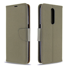 Load image into Gallery viewer, Litchi Texture Pure Color Horizontal Flip PU Leather Case with Holder &amp; Card Slots &amp; Wallet &amp; Lanyard, For Galaxy A01, For Galaxy A21