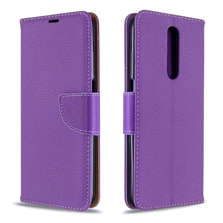 Litchi Texture Pure Color Horizontal Flip PU Leather Case with Holder & Card Slots & Wallet & Lanyard, For Galaxy A01, For Galaxy A21