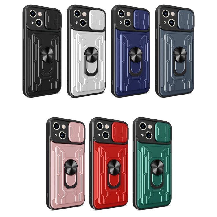 Sliding Camshield TPU+PC Phone Case with Card Slot, For iPhone 14, For iPhone 14 Pro, For iPhone 14 Plus, For iPhone 14 Pro Max