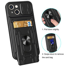 Load image into Gallery viewer, Sliding Camshield TPU+PC Phone Case with Card Slot, For iPhone 14, For iPhone 14 Pro, For iPhone 14 Plus, For iPhone 14 Pro Max