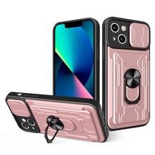 Load image into Gallery viewer, Sliding Camshield TPU+PC Phone Case with Card Slot, For iPhone 14, For iPhone 14 Pro, For iPhone 14 Plus, For iPhone 14 Pro Max