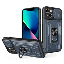 Load image into Gallery viewer, Sliding Camshield TPU+PC Phone Case with Card Slot, For iPhone 14, For iPhone 14 Pro, For iPhone 14 Plus, For iPhone 14 Pro Max
