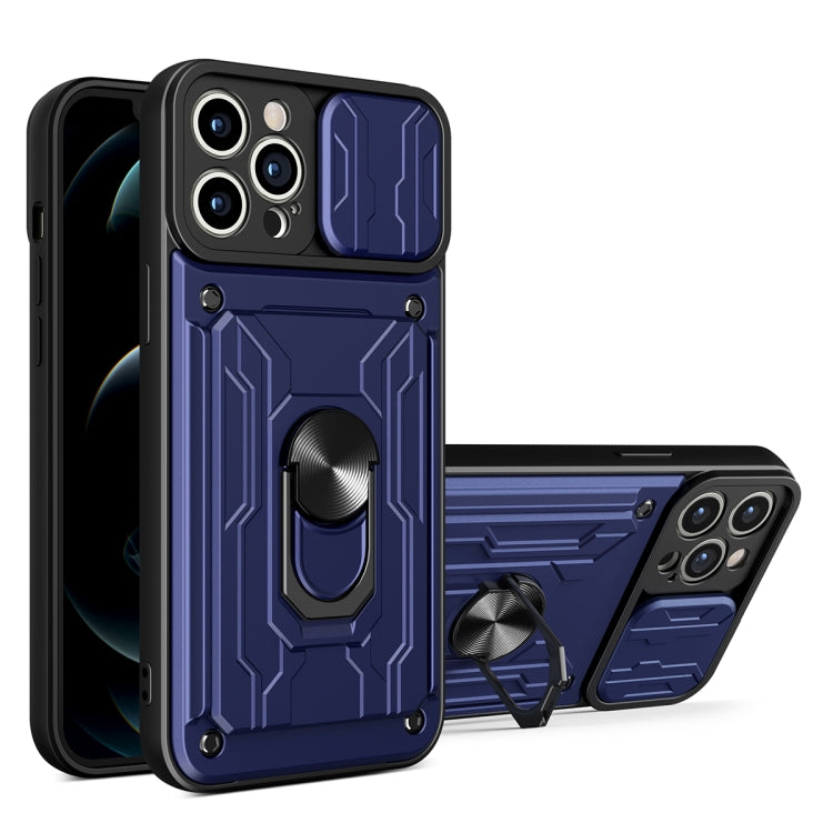 Sliding Camshield TPU+PC Phone Case with Card Slot, For iPhone 14, For iPhone 14 Pro, For iPhone 14 Plus, For iPhone 14 Pro Max