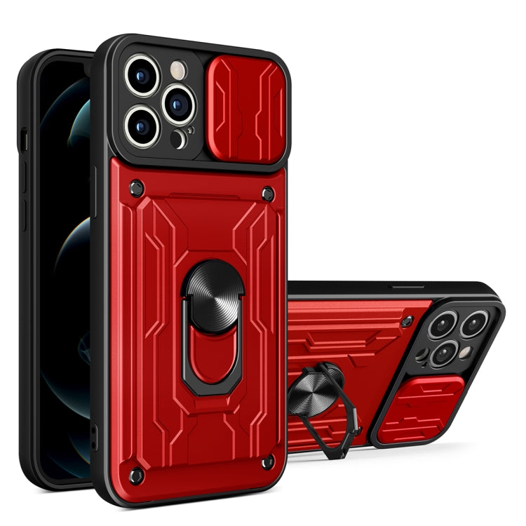 Sliding Camshield TPU+PC Phone Case with Card Slot, For iPhone 14, For iPhone 14 Pro, For iPhone 14 Plus, For iPhone 14 Pro Max
